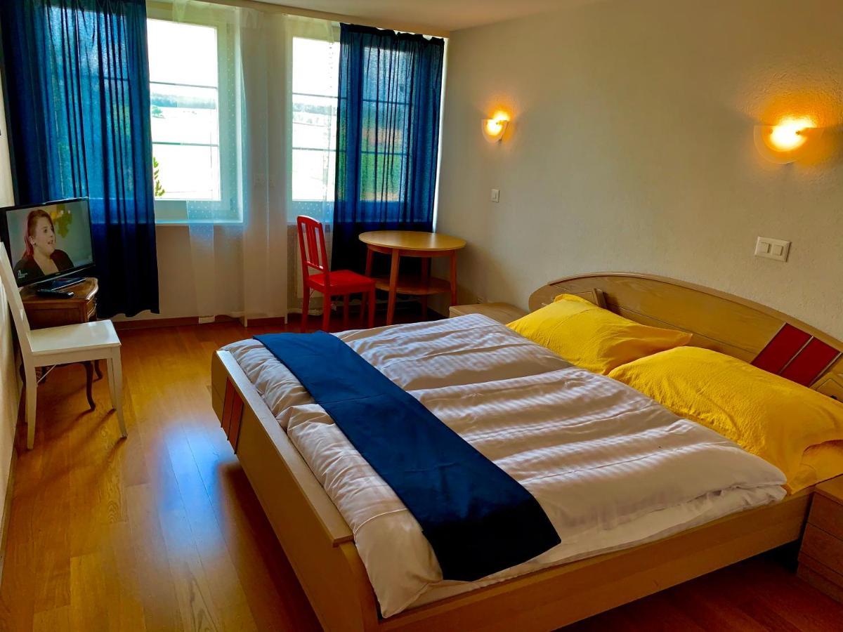 Hotel Lion D'Or Romont Exterior foto